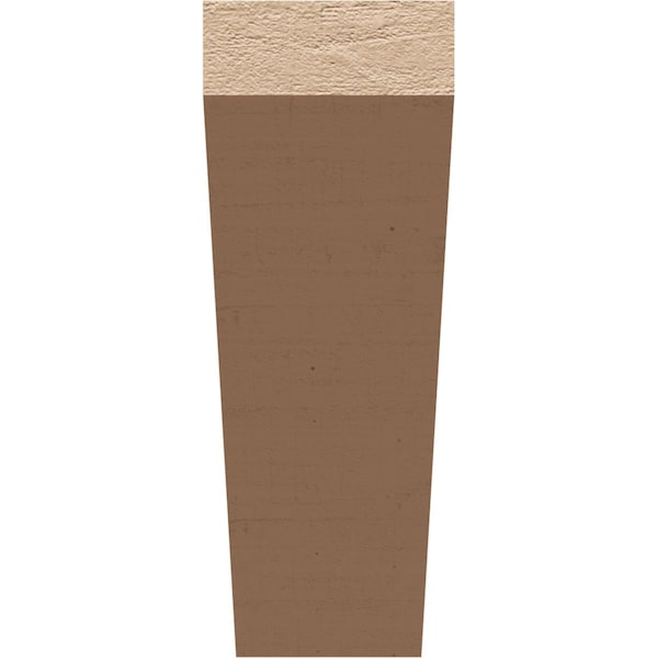 2in. W X 6in. H X 20in. L Concord Woodgrain TimberThane Rafter Tail, Primed Tan
